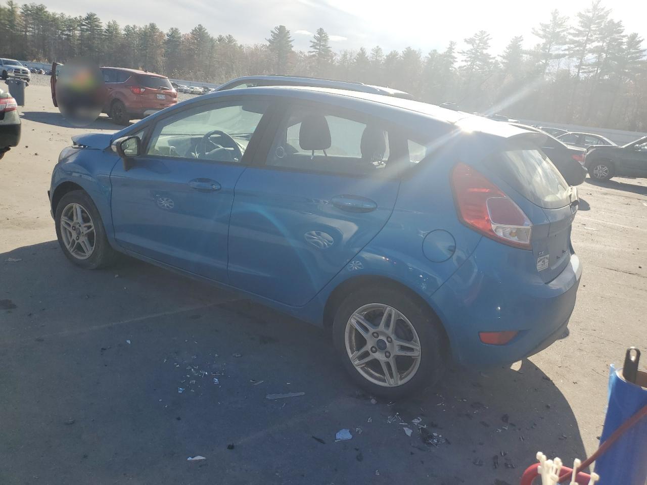 2017 Ford Fiesta VIN 3FADP4EJ4HM158507 Copart auction photo, front end damage thumbnail 2