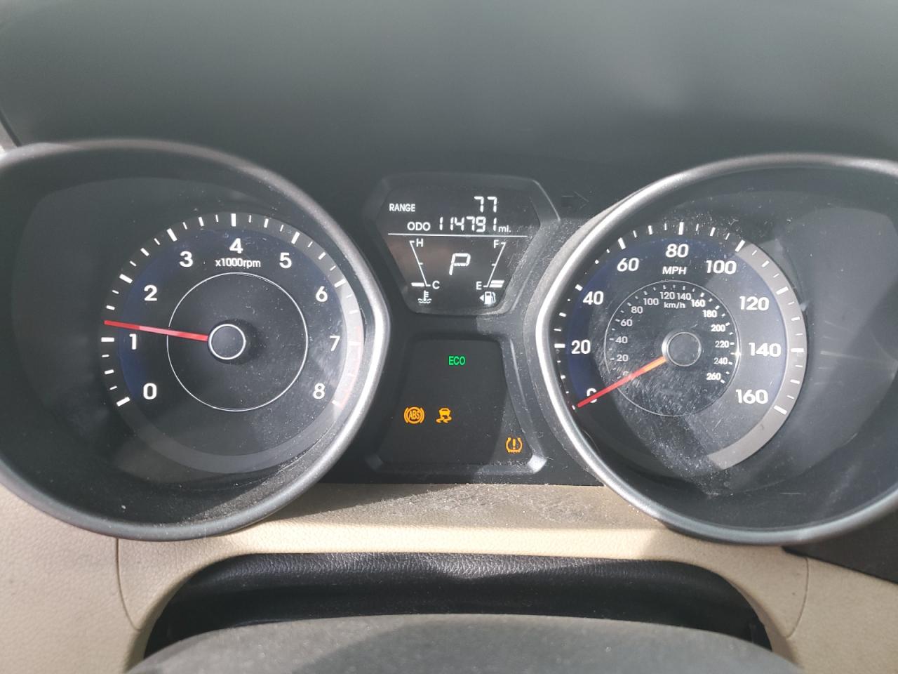 2013 Hyundai Elantra VIN 5NPDH4AE6DH211840 Copart auction photo, vandalism damage thumbnail 9