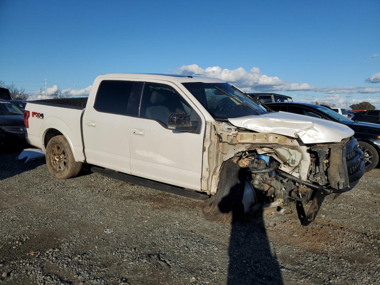 2017 Ford F-150 VIN 1FTEW1EF6HKC91854 Copart auction photo, front end / undercarriage damage thumbnail 4