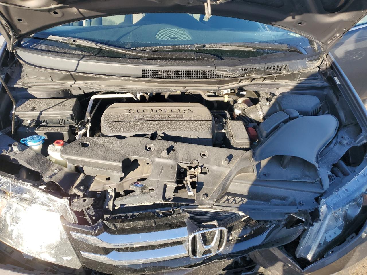 2015 Honda Odyssey VIN 5FNRL5H40FB098590 Copart auction photo, front end damage thumbnail 12