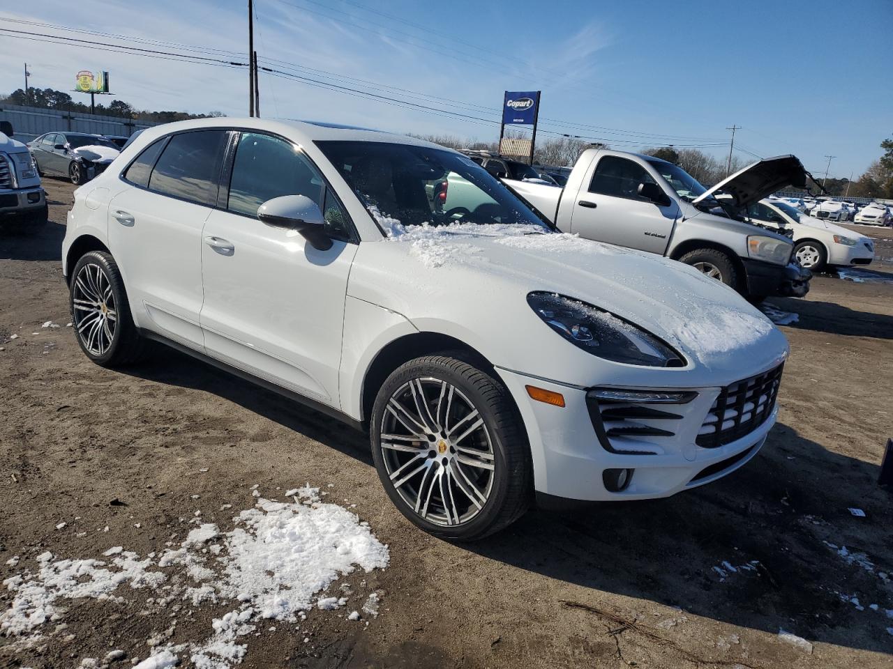 2018 Porsche Macan VIN WP1AB2A59JLB33715 Copart auction photo, rear end damage thumbnail 4