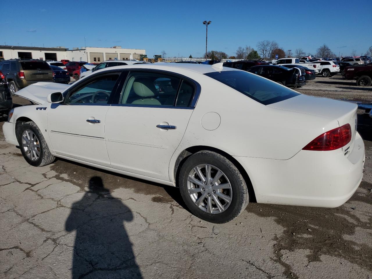 2009 Buick Lucerne VIN 1G4HD57M89U144491 Copart auction photo, front end / minor dent/scratches damage thumbnail 2