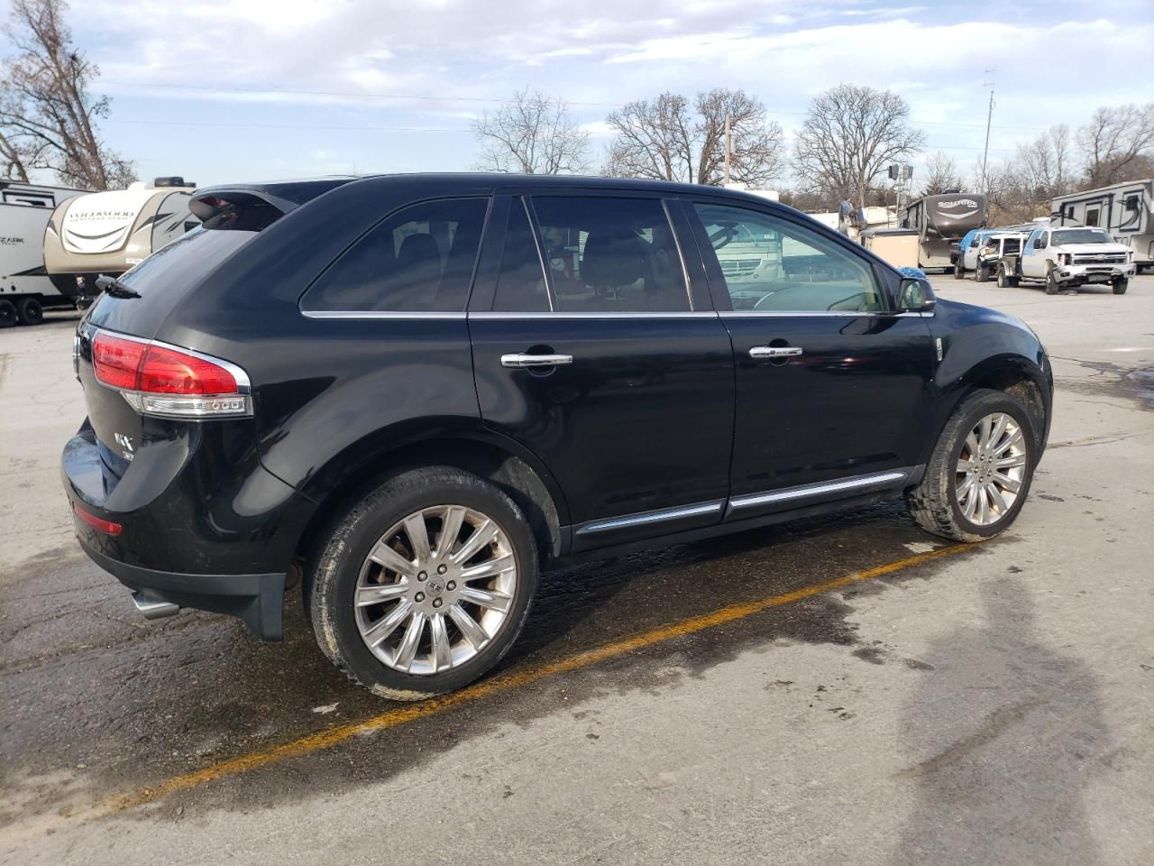 2014 Lincoln MKX VIN 2LMDJ8JK7EBL17910 Copart auction photo, front end damage thumbnail 3
