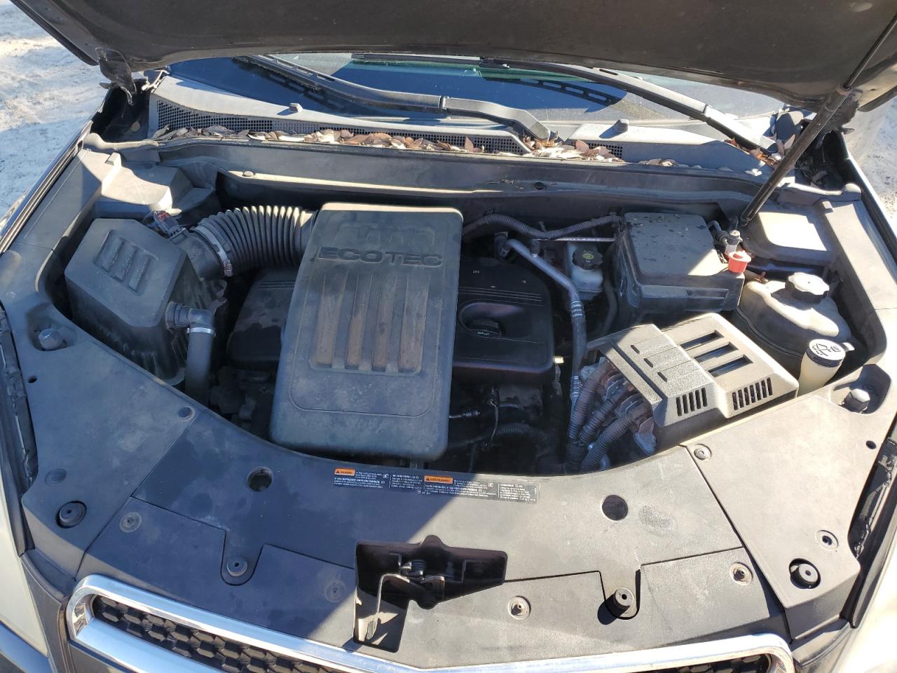 2013 Chevrolet Equinox VIN 2GNALDEK6D6191506 Copart auction photo, front end damage thumbnail 12