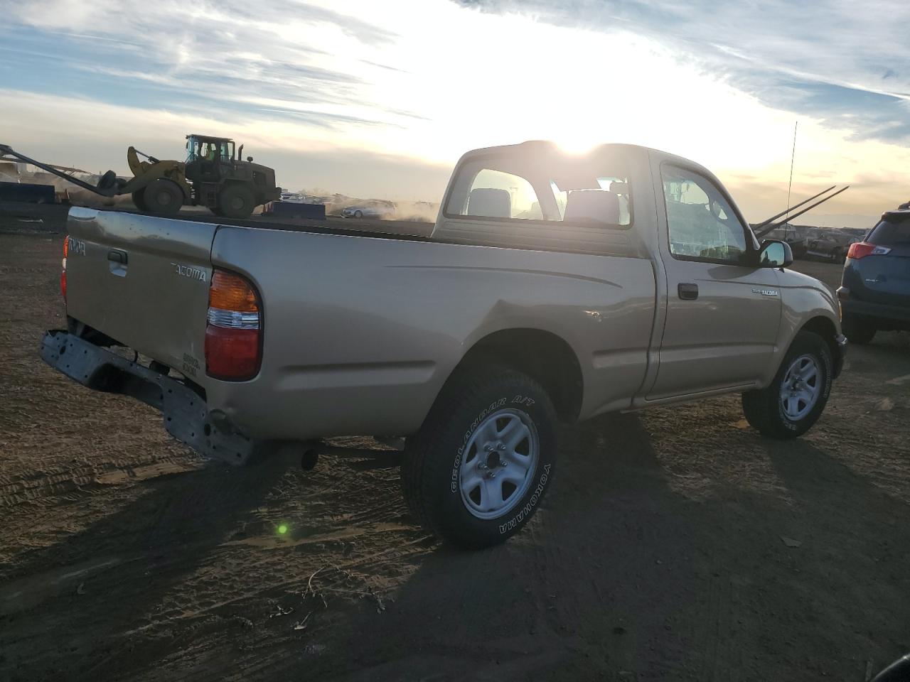 2001 Toyota Tacoma VIN 5TENL42N21Z861517 Copart auction photo, rear end damage thumbnail 3