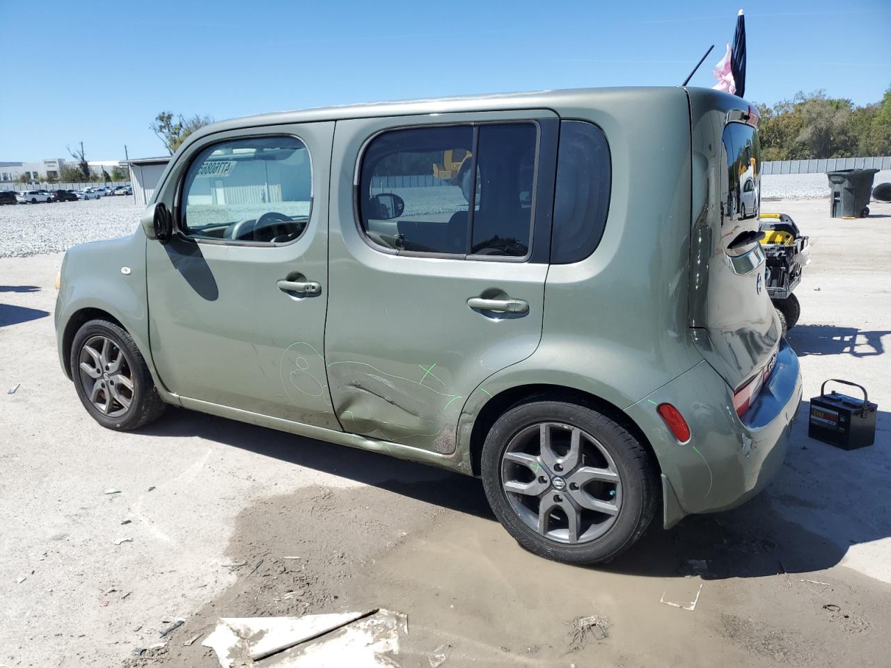 2009 Nissan Cube VIN JN8AZ28R49T127147 Copart auction photo, mechanical damage thumbnail 2