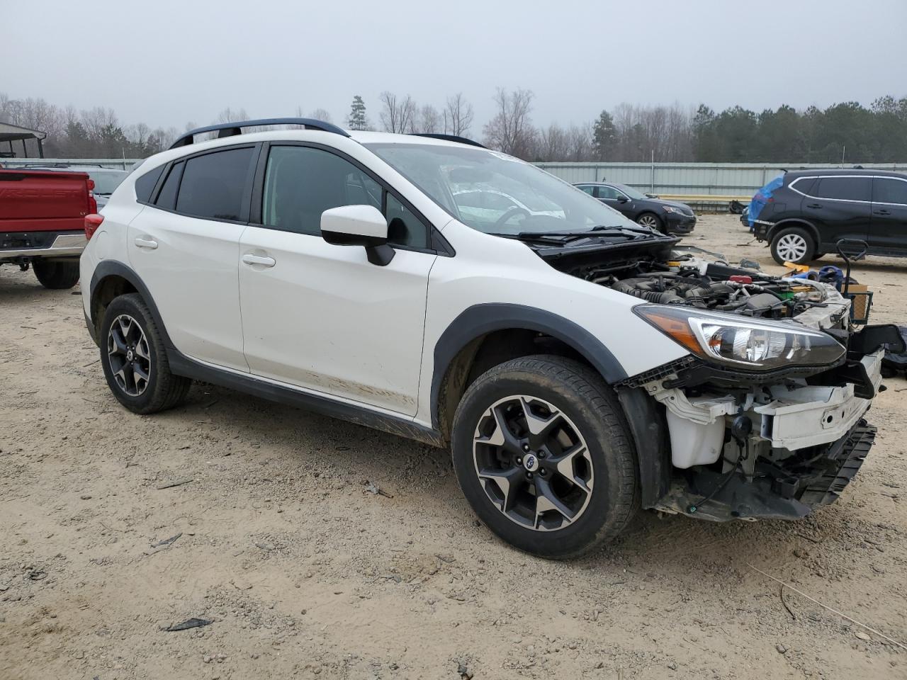 2018 Subaru XV VIN JF2GTADC6J8329080 Copart auction photo, front end / all over damage thumbnail 4