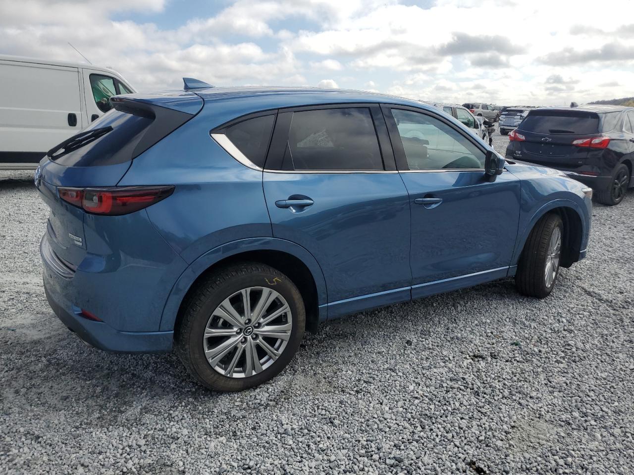 2023 Mazda CX-5 VIN JM3KFBXY8P0231650 Copart auction photo, side / undercarriage damage thumbnail 3