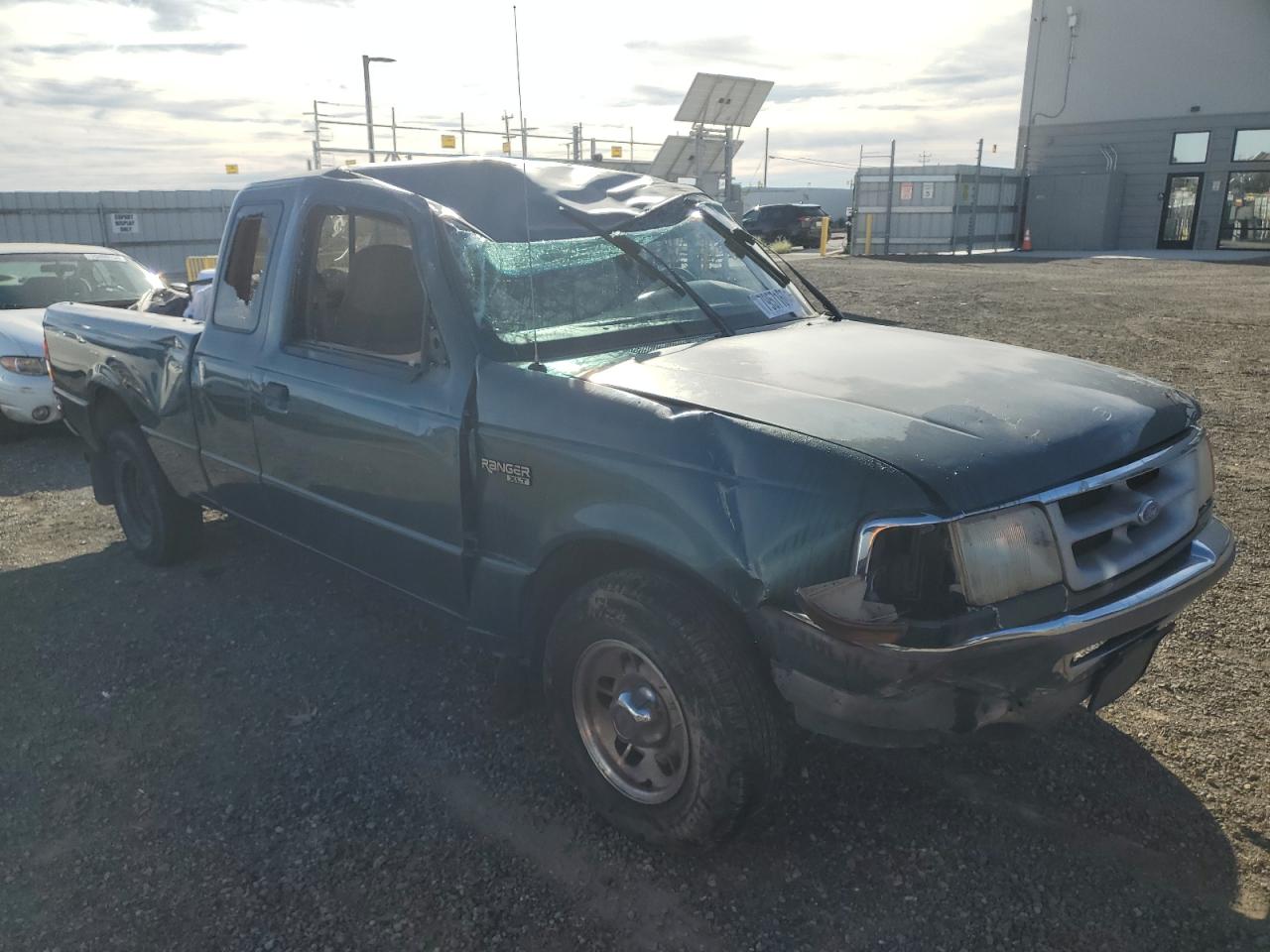 1996 Ford Ranger VIN 1FTCR14U1TPB26272 Copart auction photo, all over damage thumbnail 4