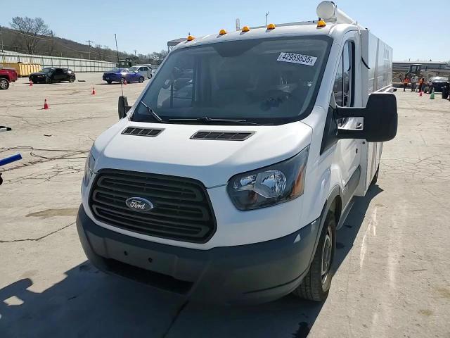 2017 Ford Transit VIN 1FDBW5PM5HKA99231 Copart auction photo, rear end damage thumbnail 15
