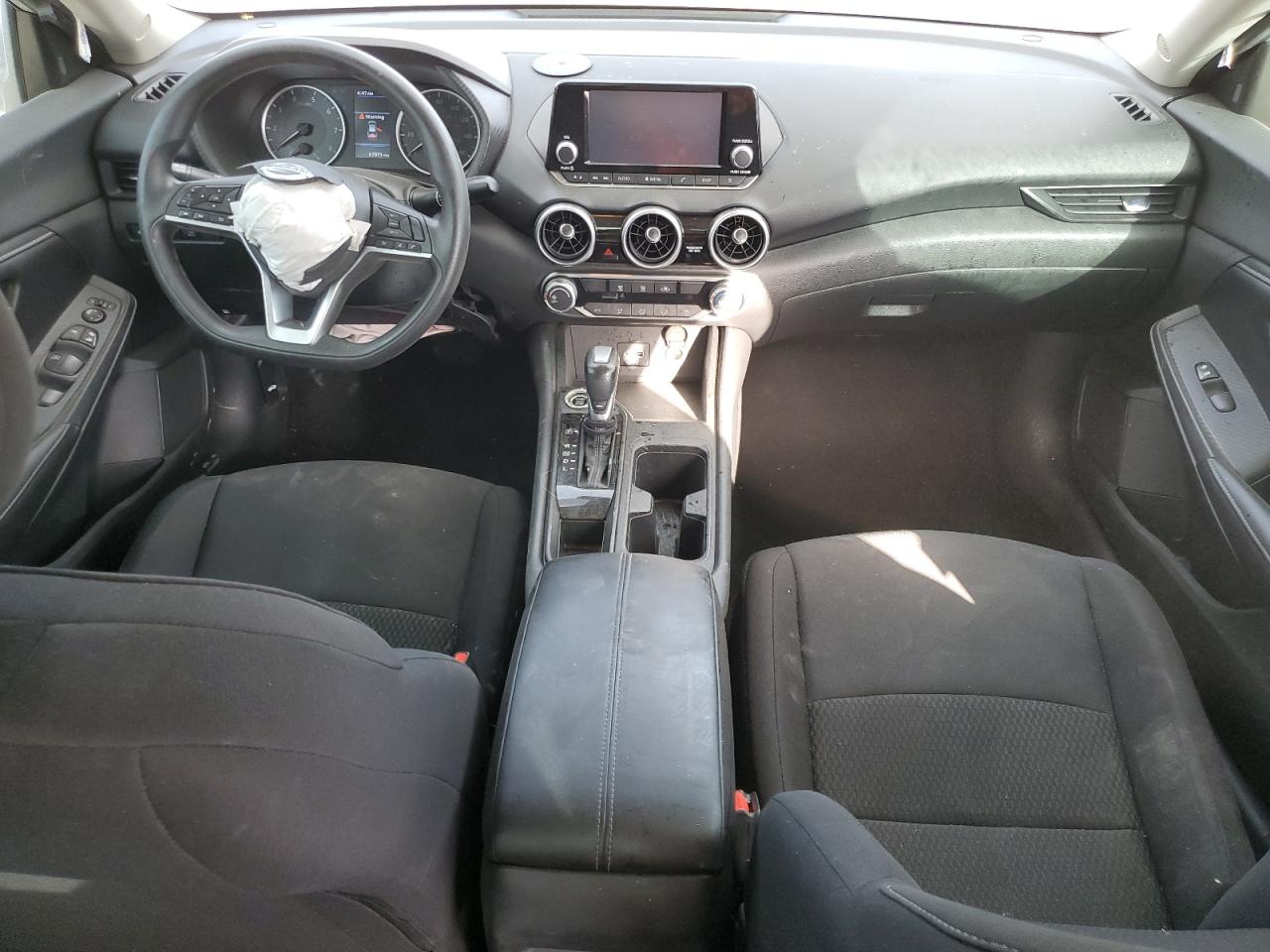 2022 Nissan Sentra VIN 3N1AB8BV8NY214093 Copart auction photo, rear end / front end damage thumbnail 8