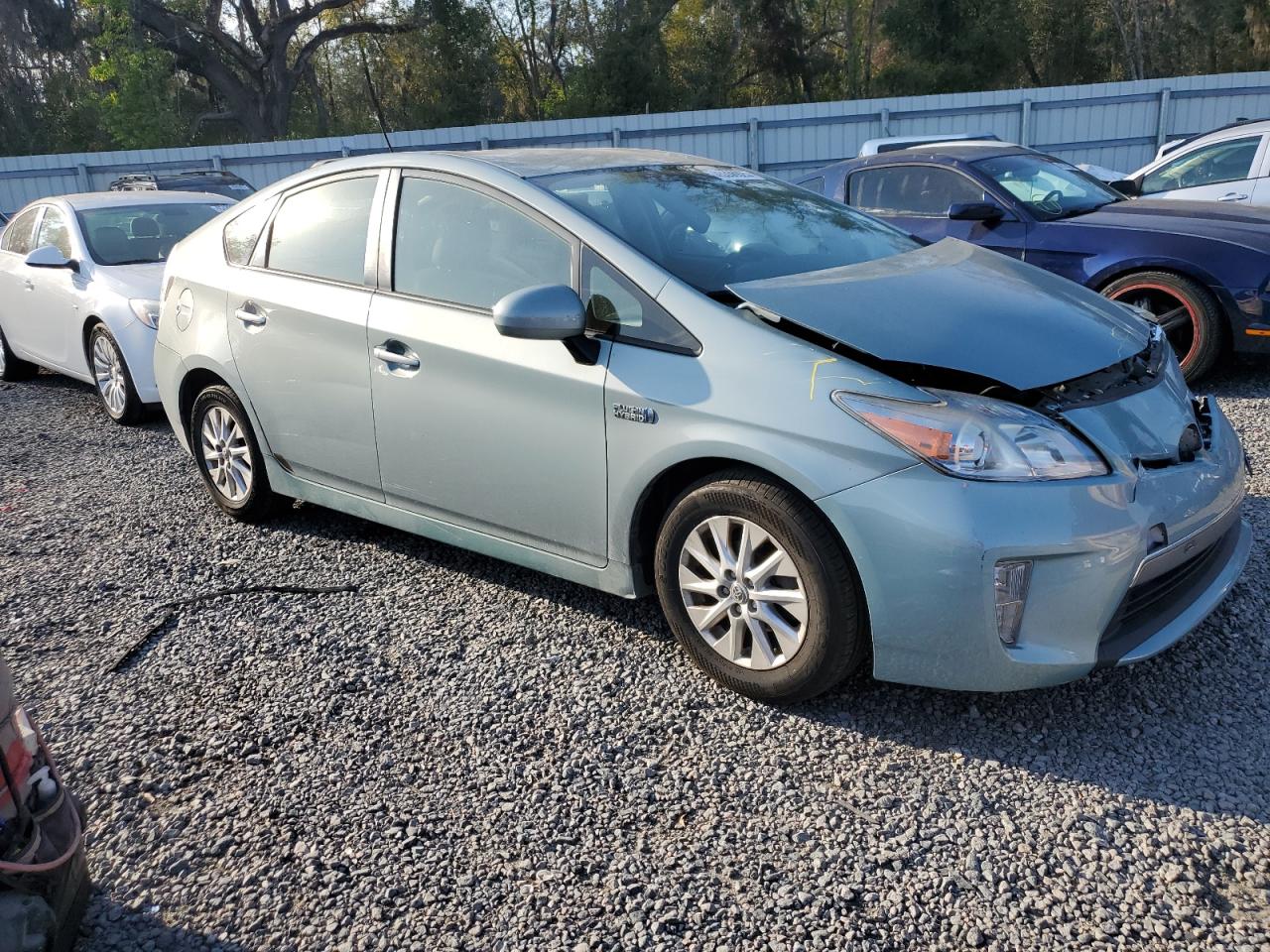 2014 Toyota Prius VIN JTDKN3DP3E3059892 Copart auction photo, front end damage thumbnail 4