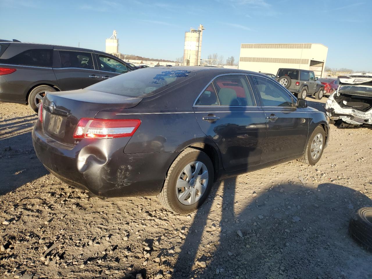 2010 Toyota Camry VIN 4T4BF3EK2AR022239 Copart auction photo, all over damage thumbnail 3