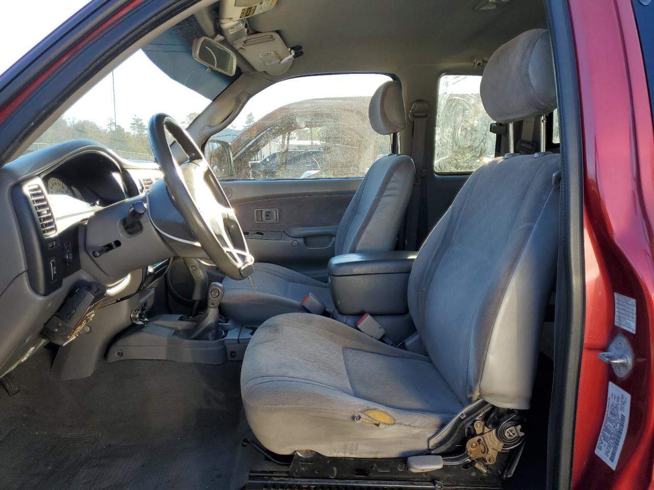 2001 Toyota Tacoma VIN 5TEWN72N01Z820870 Copart auction photo, side damage thumbnail 7