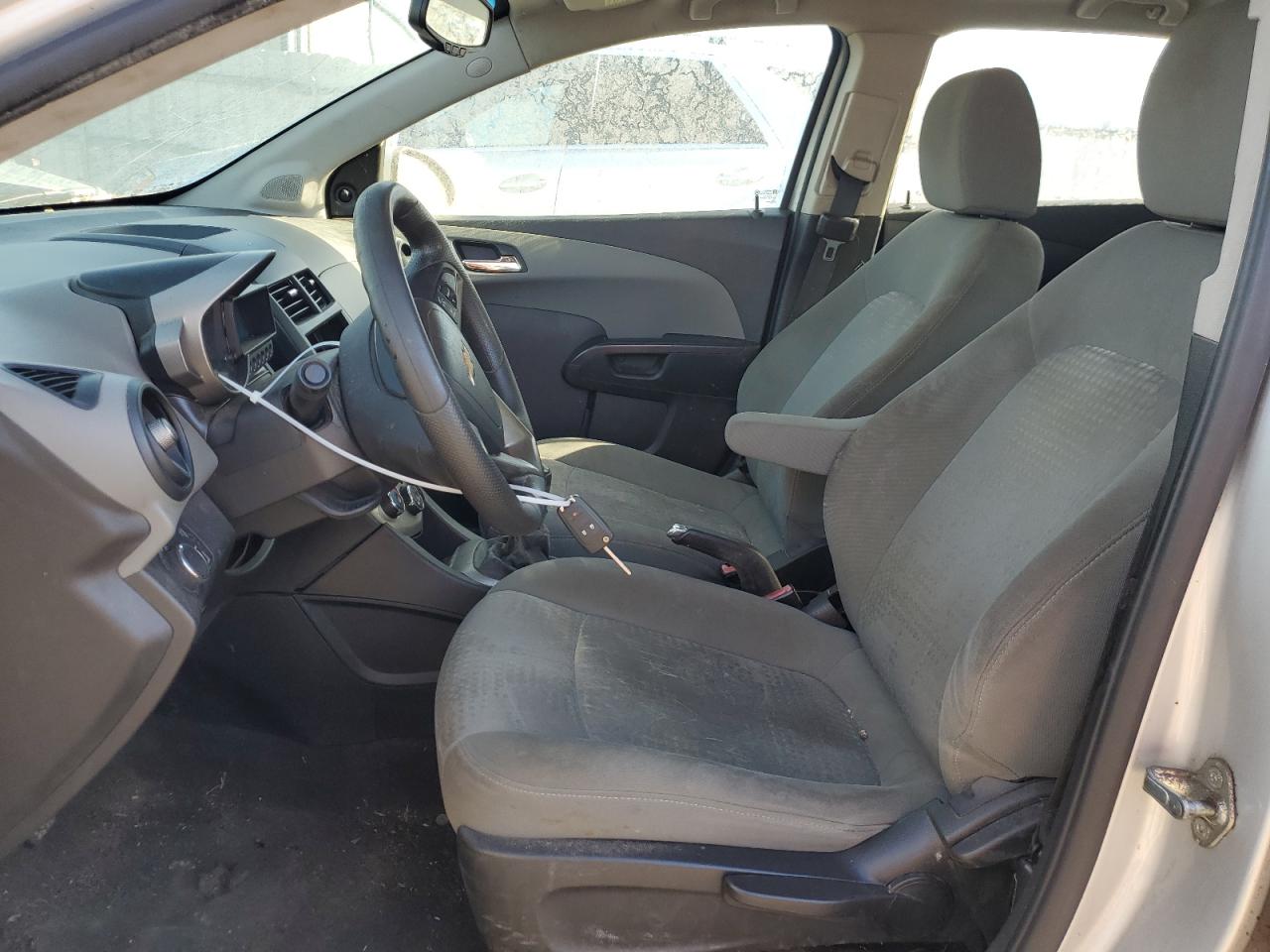 2013 Chevrolet Sonic VIN 1G1JB6SH1D4201109 Copart auction photo, front end / minor dent/scratches damage thumbnail 7