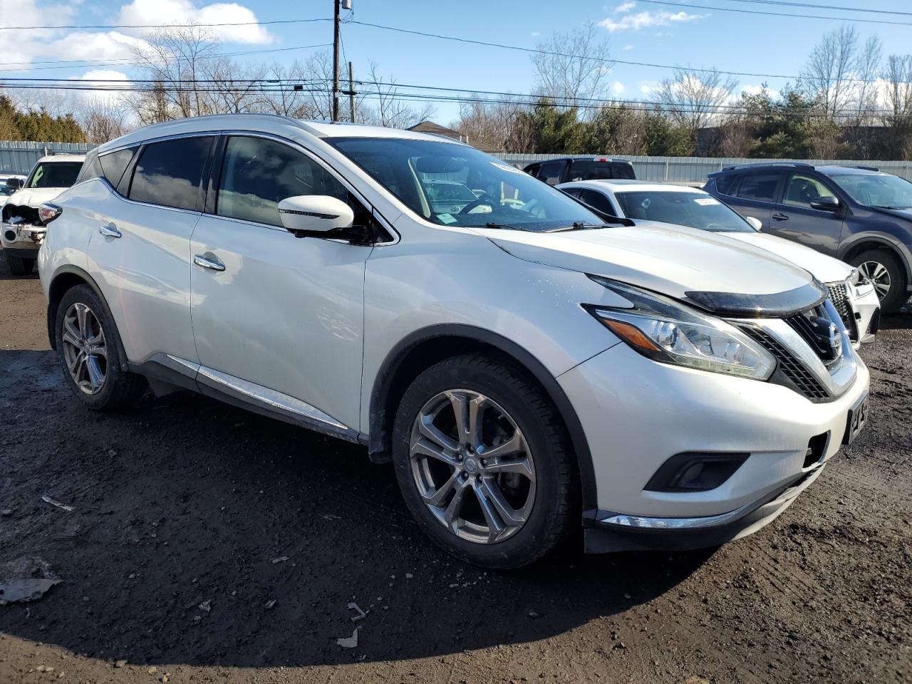 2018 Nissan Murano VIN 5N1AZ2MH9JN139498 Copart auction photo, minor dent/scratches damage thumbnail 4