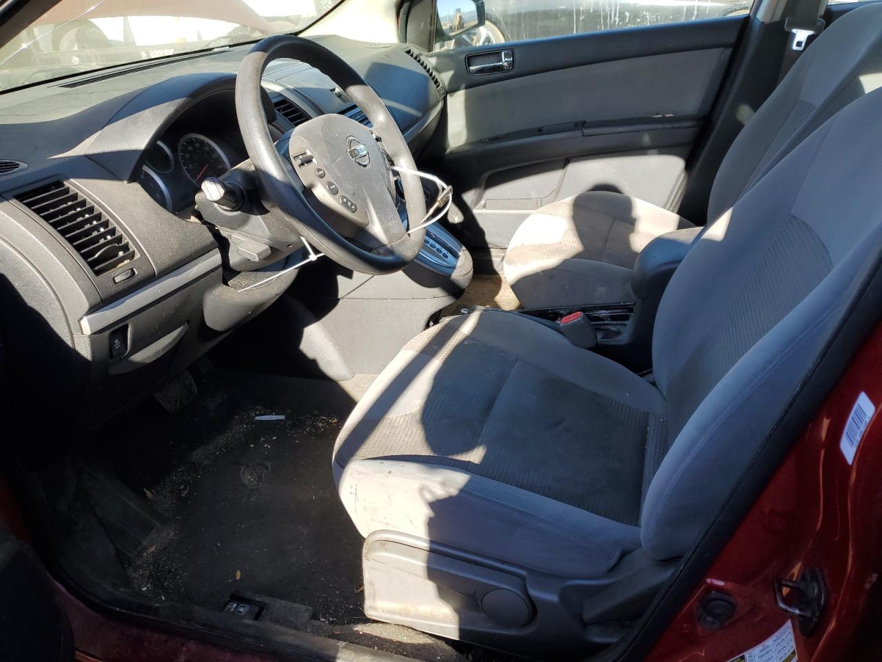 2012 Nissan Sentra VIN 3N1AB6AP6CL712536 Copart auction photo, front end damage thumbnail 7