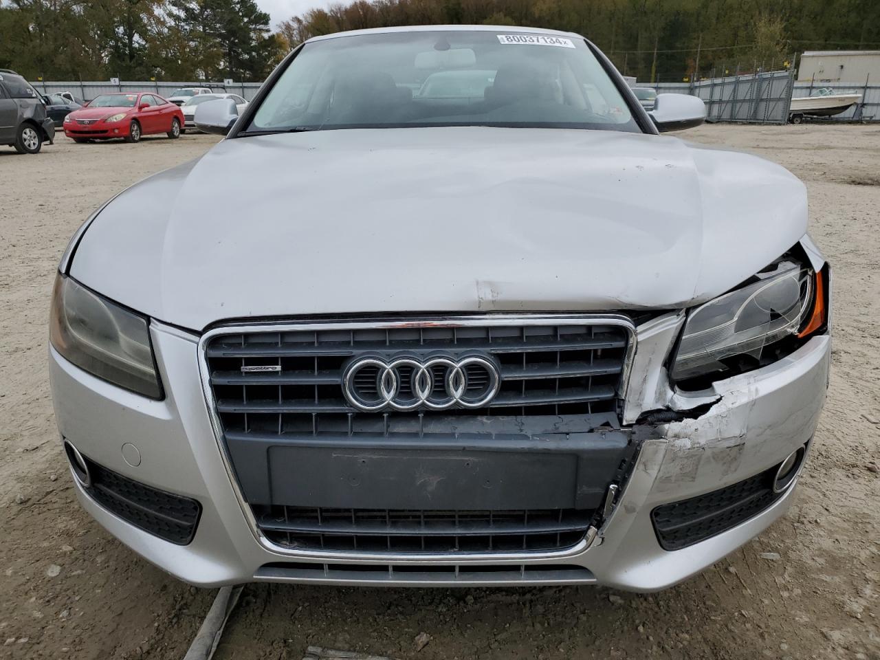 2010 Audi A5 VIN WAULFAFR0AA075006 Copart auction photo, front end / minor dent/scratches damage thumbnail 5