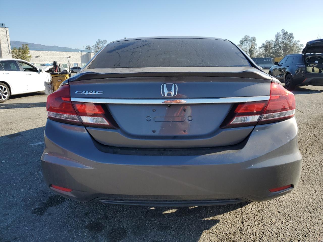 2015 Honda Civic VIN 2HGFB2F9XFH547921 Copart auction photo, front end damage thumbnail 6