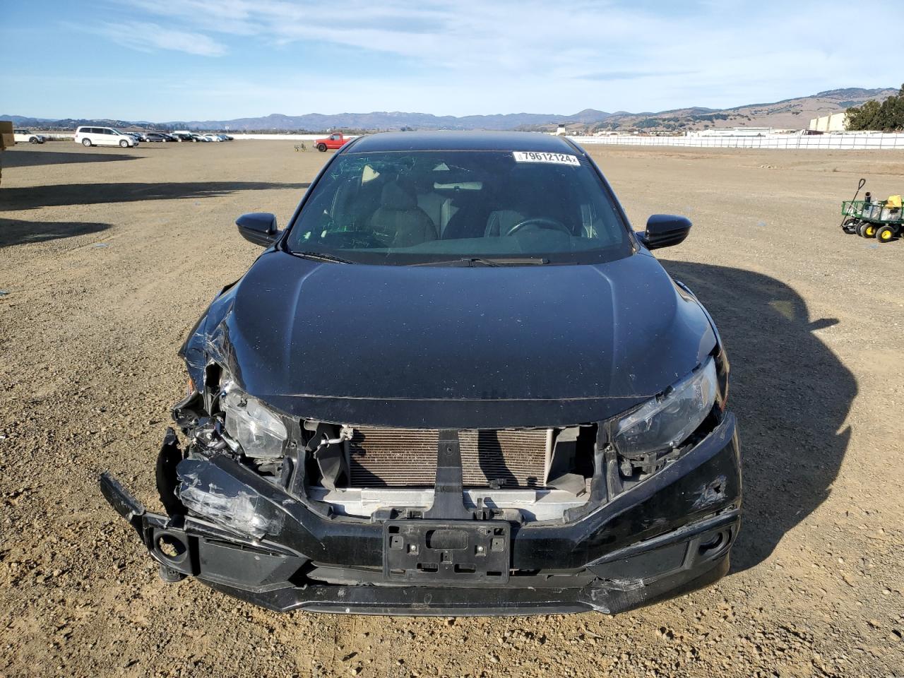 2019 Honda Civic VIN 19XFC2F82KE214928 Copart auction photo, front end damage thumbnail 5