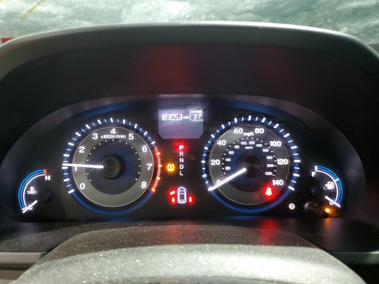 2013 Honda Odyssey VIN 5FNRL5H6XDB018033 Copart auction photo, side / minor dent/scratches damage thumbnail 9