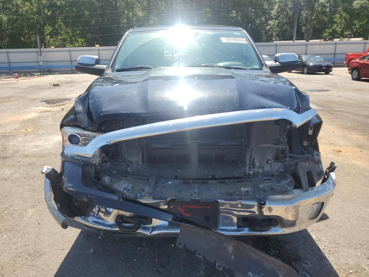 2014 RAM 1500 VIN 1C6RR7PTXES453423 Copart auction photo, front end damage thumbnail 5