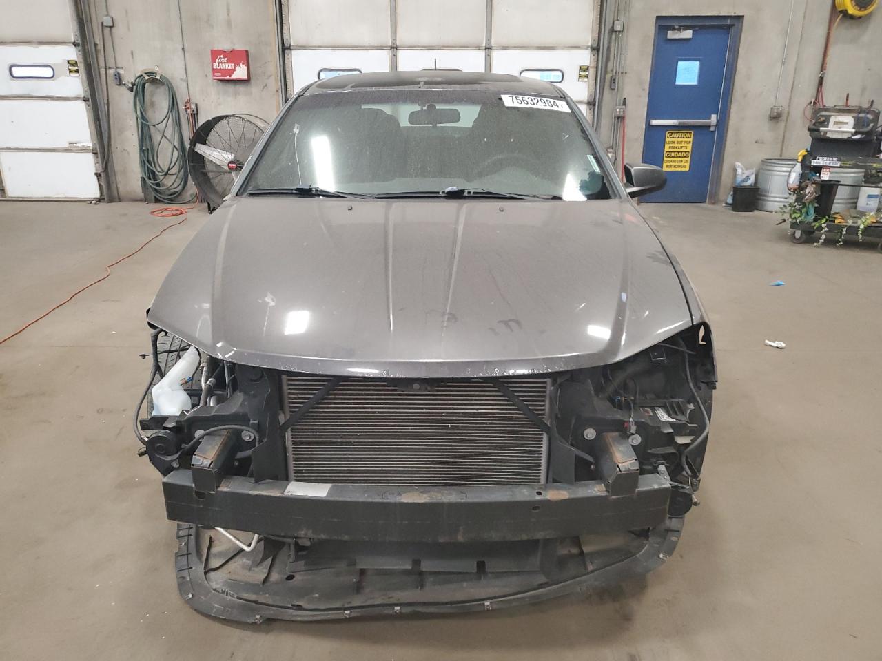 2014 Dodge Avenger VIN 1C3CDZAB4EN220259 Copart auction photo, front end / side damage thumbnail 5