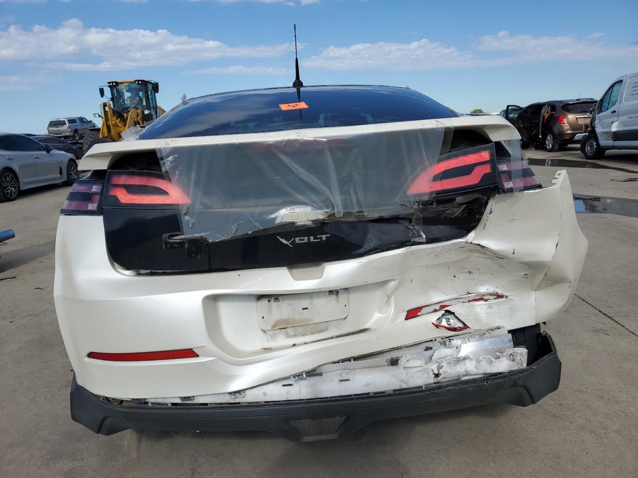 2012 Chevrolet Volt VIN 1G1RD6E45CU107870 Copart auction photo, rear end / front end damage thumbnail 6