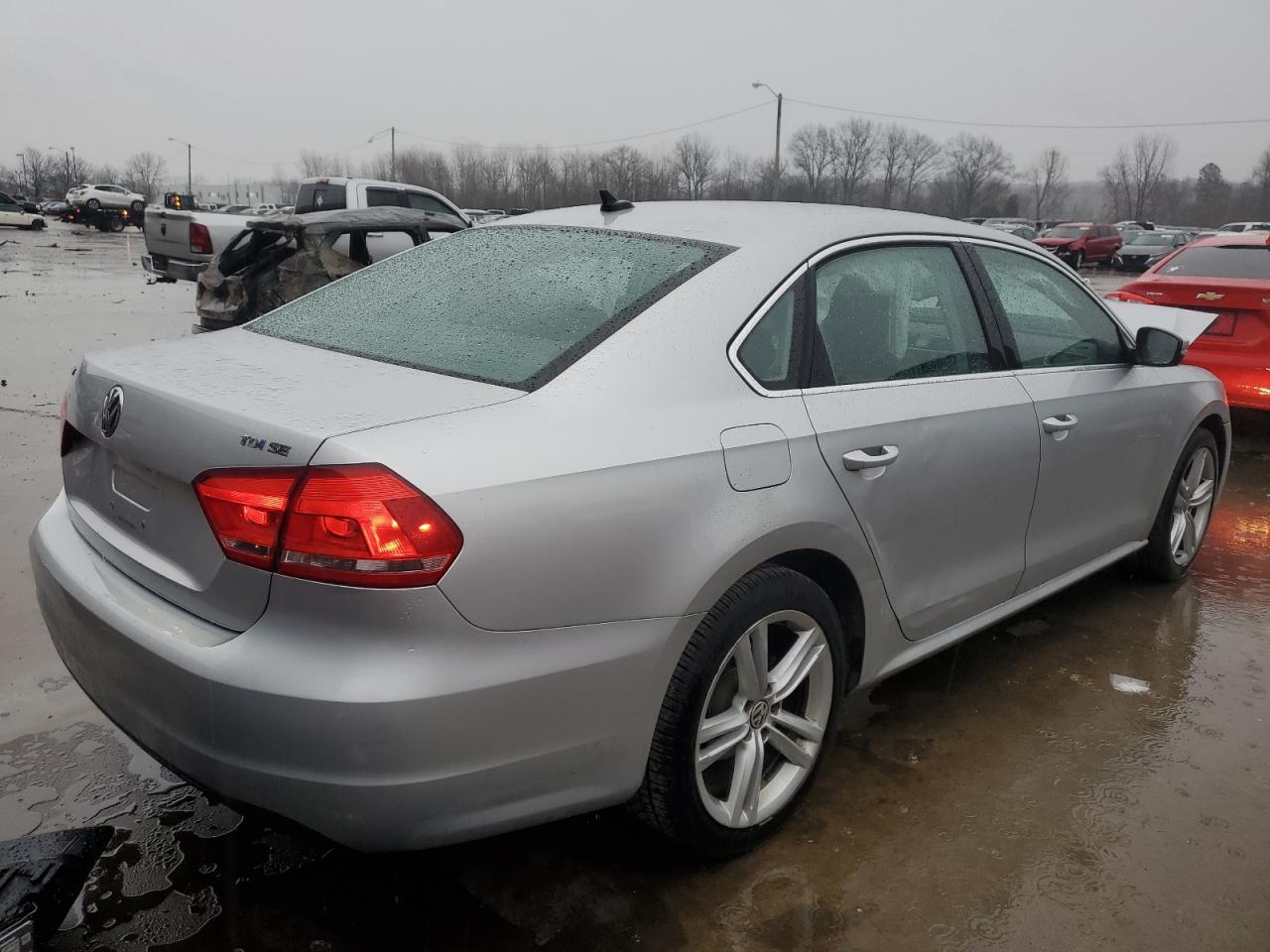 2015 Volkswagen Passat VIN 1VWBV7A39FC101215 Copart auction photo, front end damage thumbnail 3