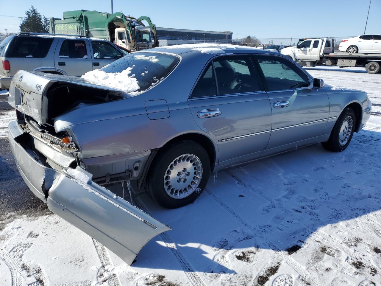 1999 Infiniti Q45 VIN JNKBY31A2XM602927 Copart auction photo, rear end damage thumbnail 3