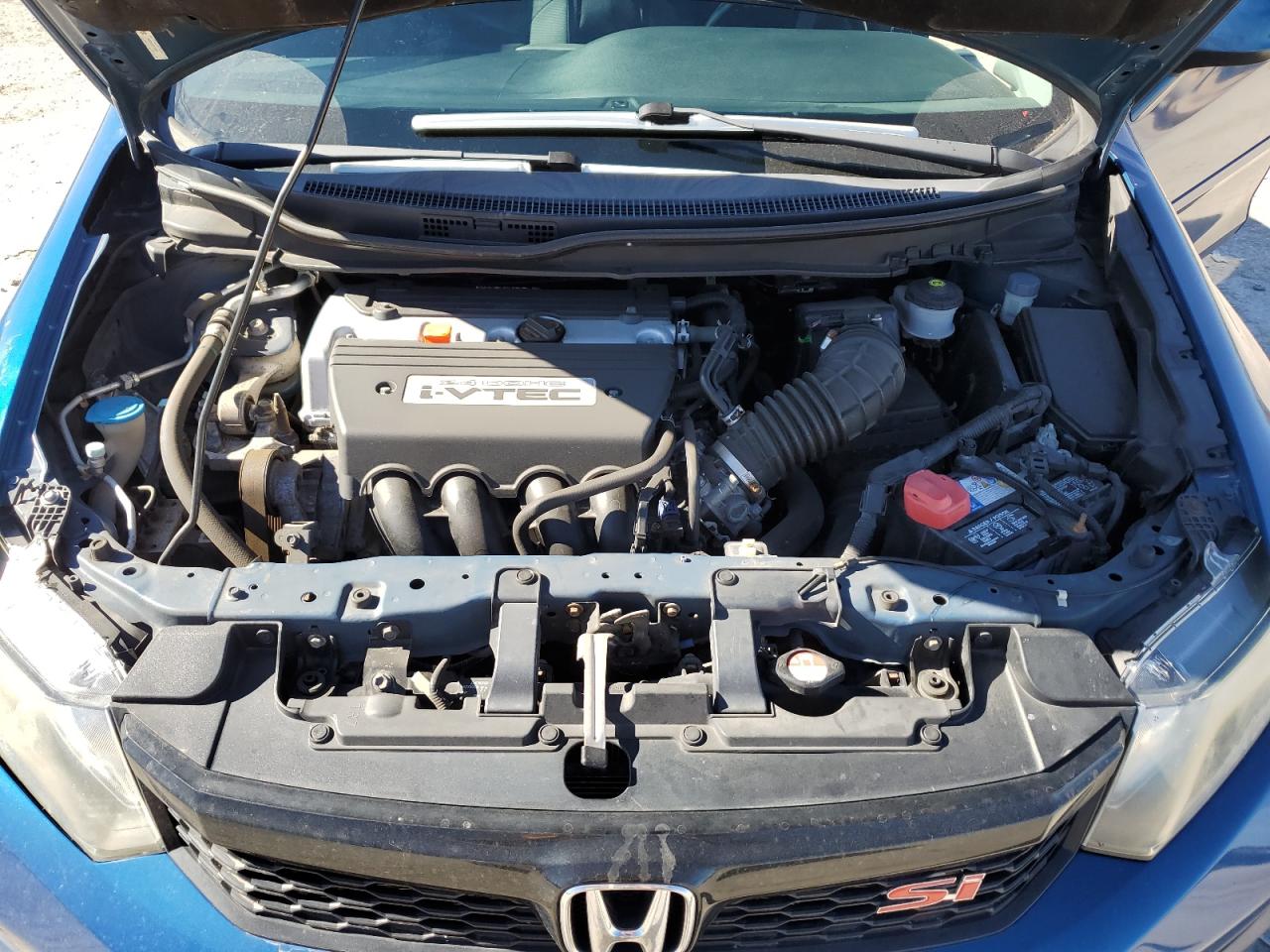2012 Honda Civic VIN 2HGFB6E52CH704679 Copart auction photo, front end / side damage thumbnail 12