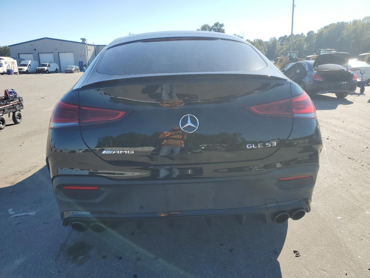 2021 Mercedes-Benz GLE VIN 4JGFD6BB1MA403934 Copart auction photo, front end / side damage thumbnail 6