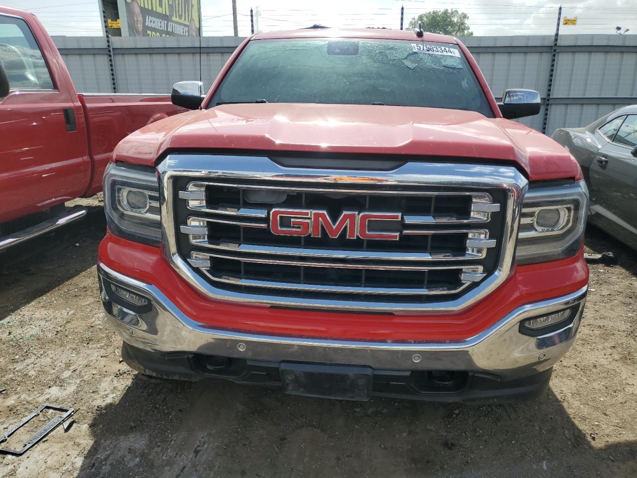 2017 GMC Sierra VIN 3GTU2NEC5HG198948 Copart auction photo, burn - interior / missing/altered vin damage thumbnail 5