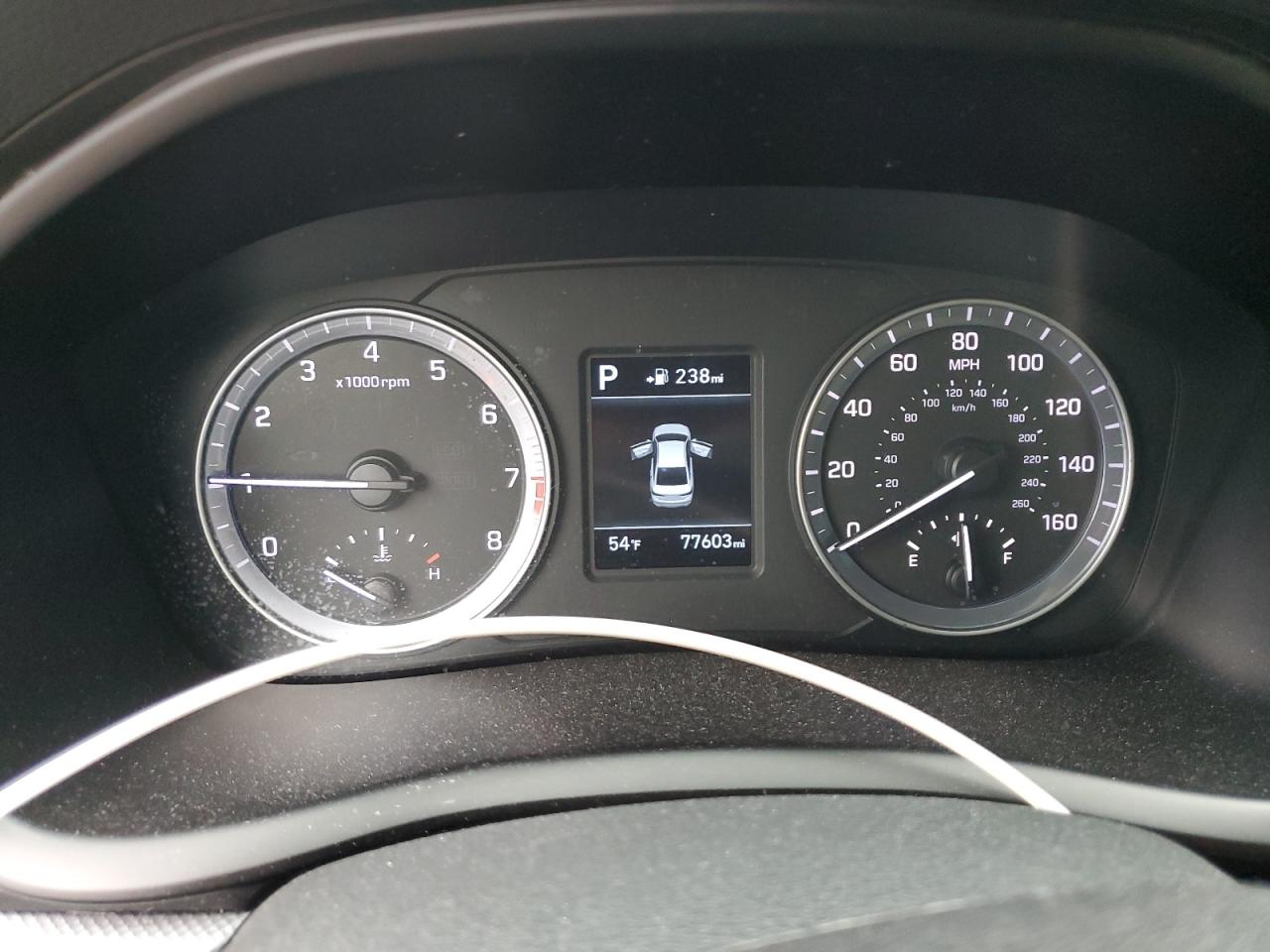 2019 Hyundai Sonata VIN 5NPE24AF6KH789853 Copart auction photo, side damage thumbnail 9