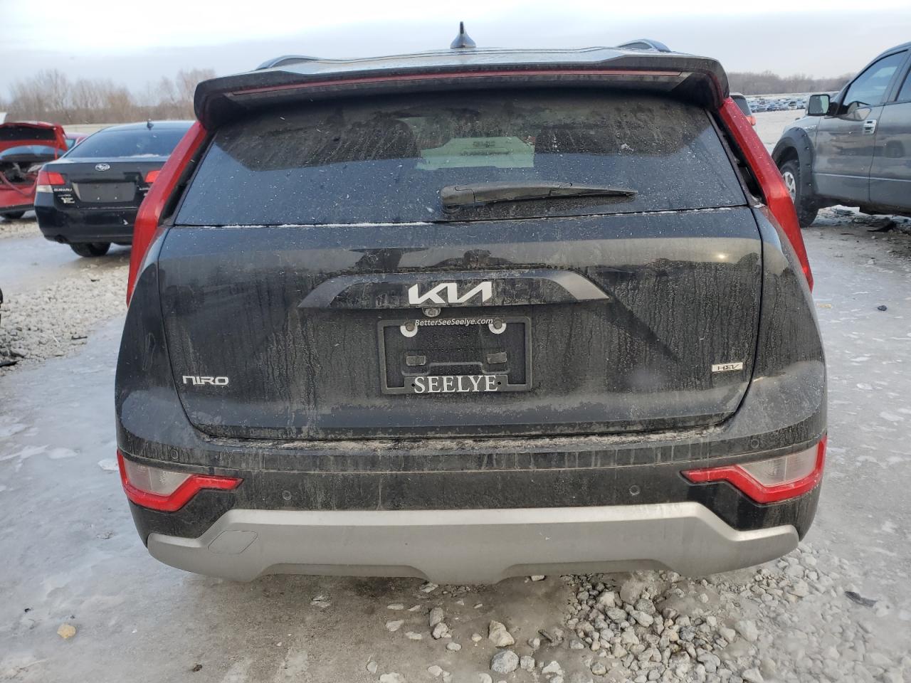 2023 KIA Niro VIN KNDCR3LE0P5038286 Copart auction photo, front end / undercarriage damage thumbnail 6