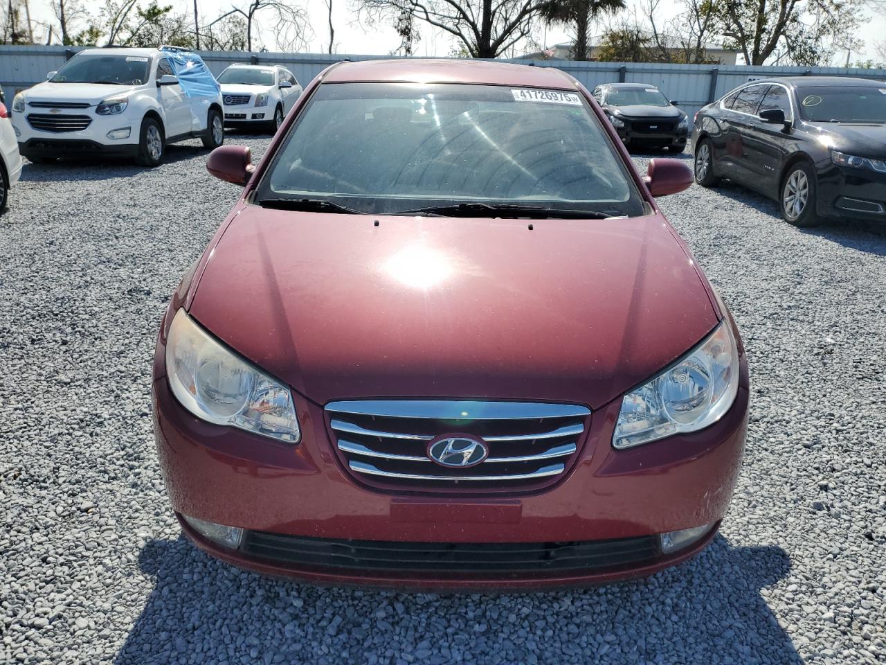 2010 Hyundai Elantra VIN KMHDU4ADXAU129304 Copart auction photo, minor dent/scratches damage thumbnail 5