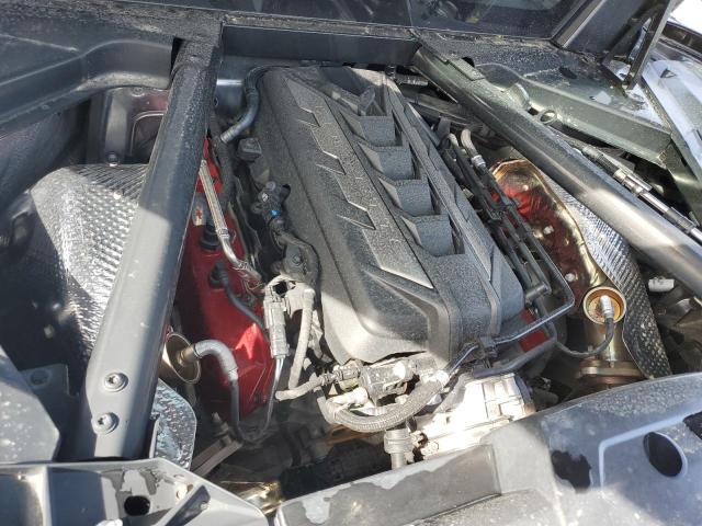 2021 Chevrolet Corvette VIN 1G1YA2D45M5121231 Copart auction photo, front end / rear end damage thumbnail 12