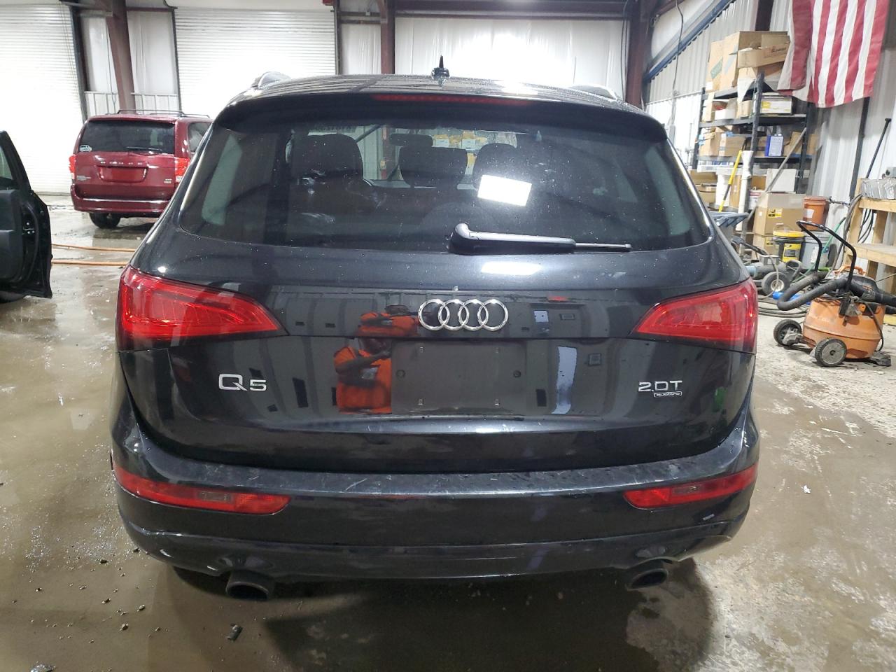 2014 Audi Q5 VIN WA1LFAFP2EA101624 Copart auction photo, front end damage thumbnail 6