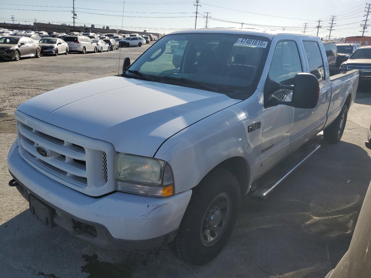 2004 Ford F250 VIN 1FTNW20P54EB30460