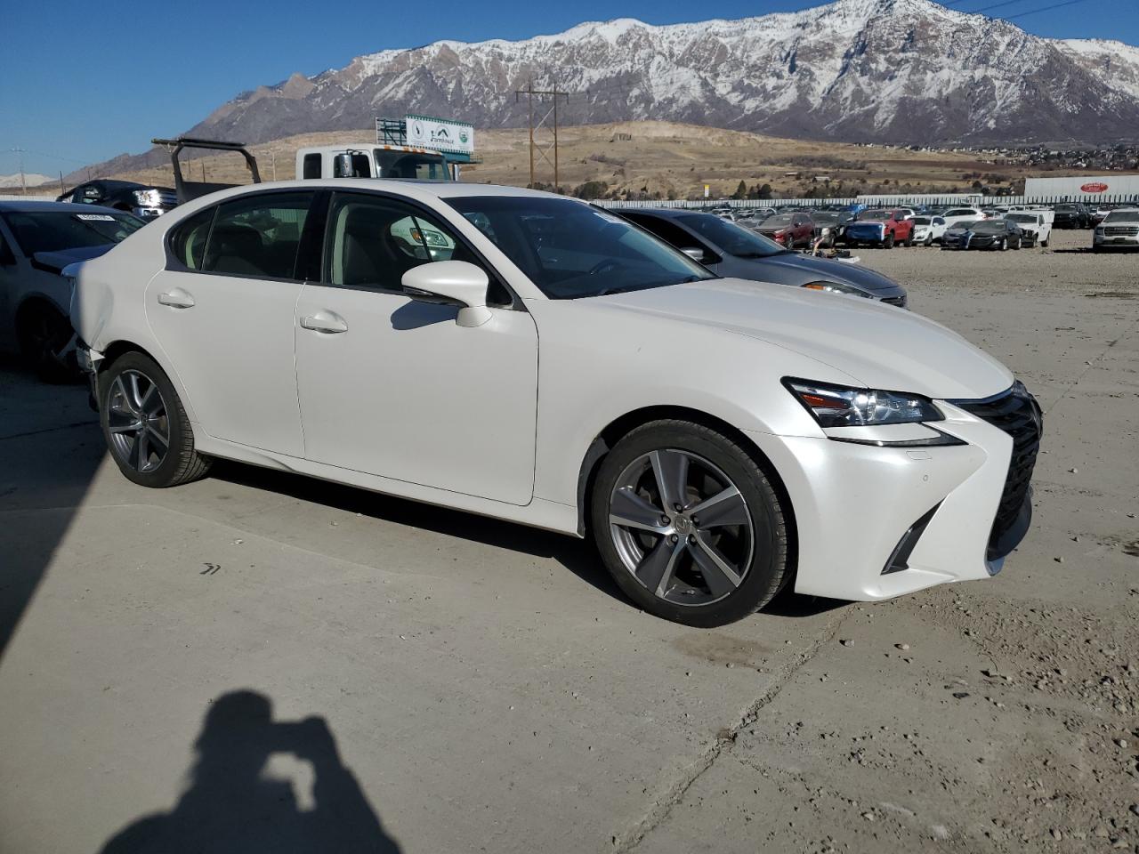2016 Lexus GS VIN JTHCZ1BL2GA001265 Copart auction photo, rear end damage thumbnail 4
