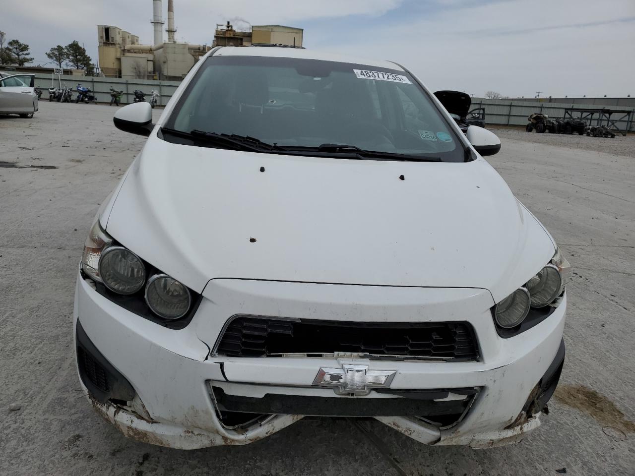 2016 Chevrolet Sonic VIN 1G1JC6SH5G4112807 Copart auction photo, front end damage thumbnail 5