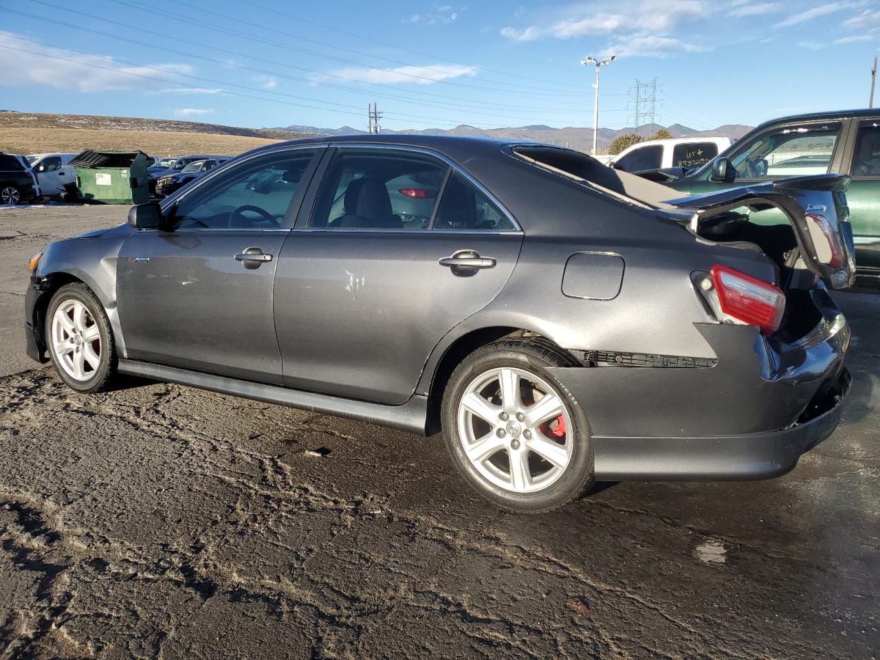 2008 Toyota Camry VIN 4T1BE46KX8U261954 Copart auction photo, rear end / front end damage thumbnail 2