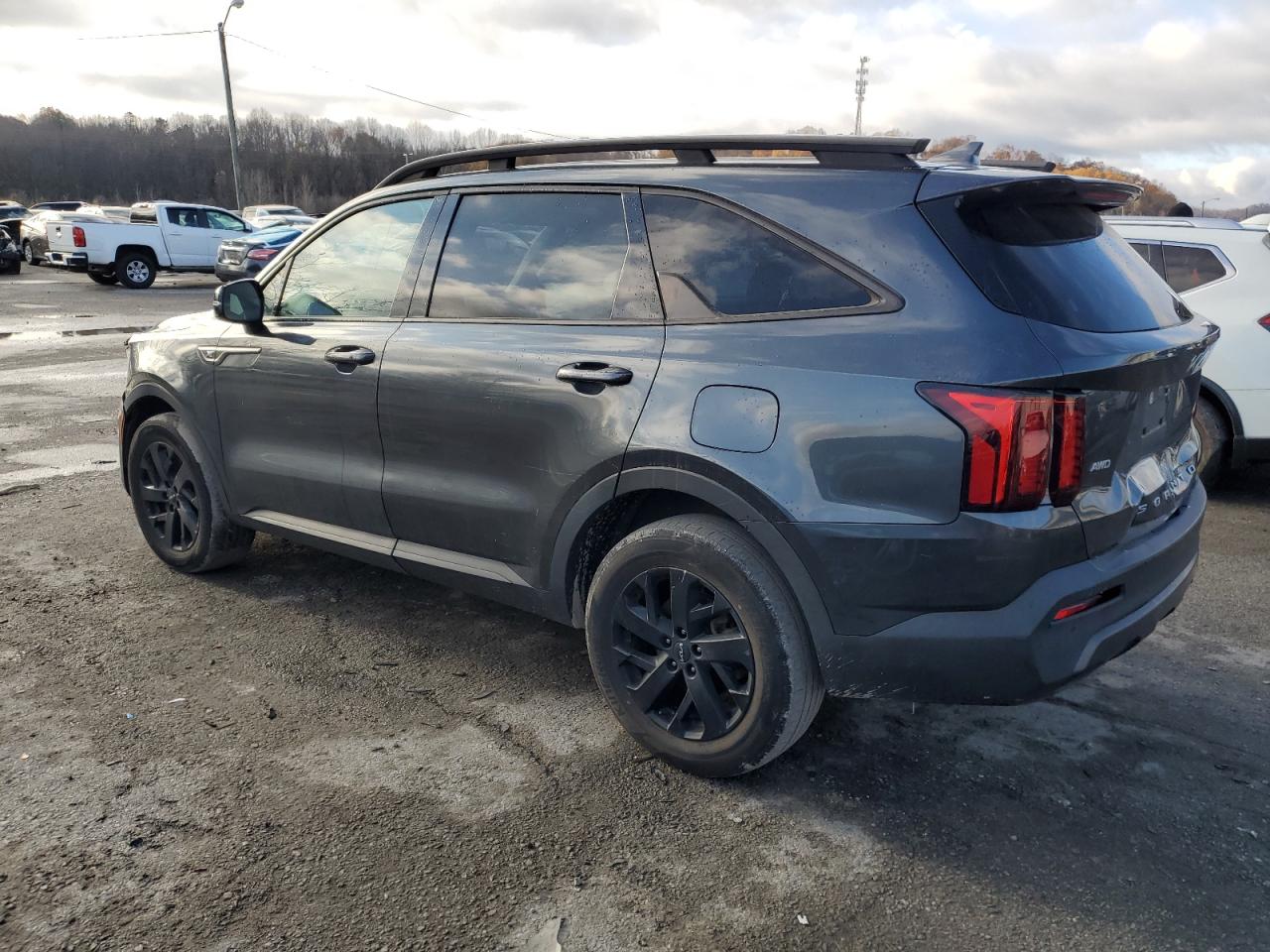 2022 KIA Sorento VIN 5XYRLDLC6NG160185 Copart auction photo, side / all over damage thumbnail 2