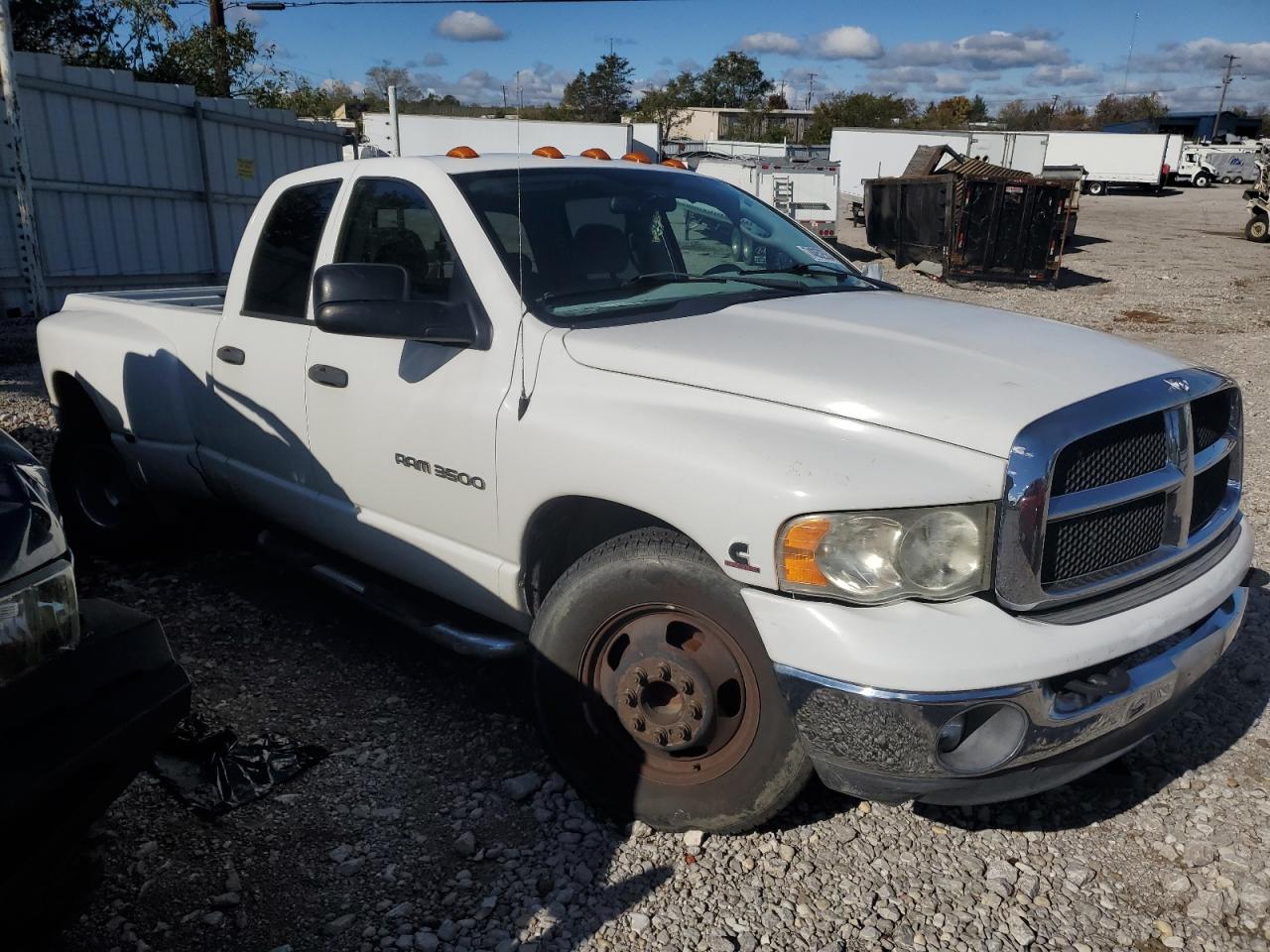2004 Dodge RAM VIN 3D7MA486X4G158027 Copart auction photo, side / undercarriage damage thumbnail 4