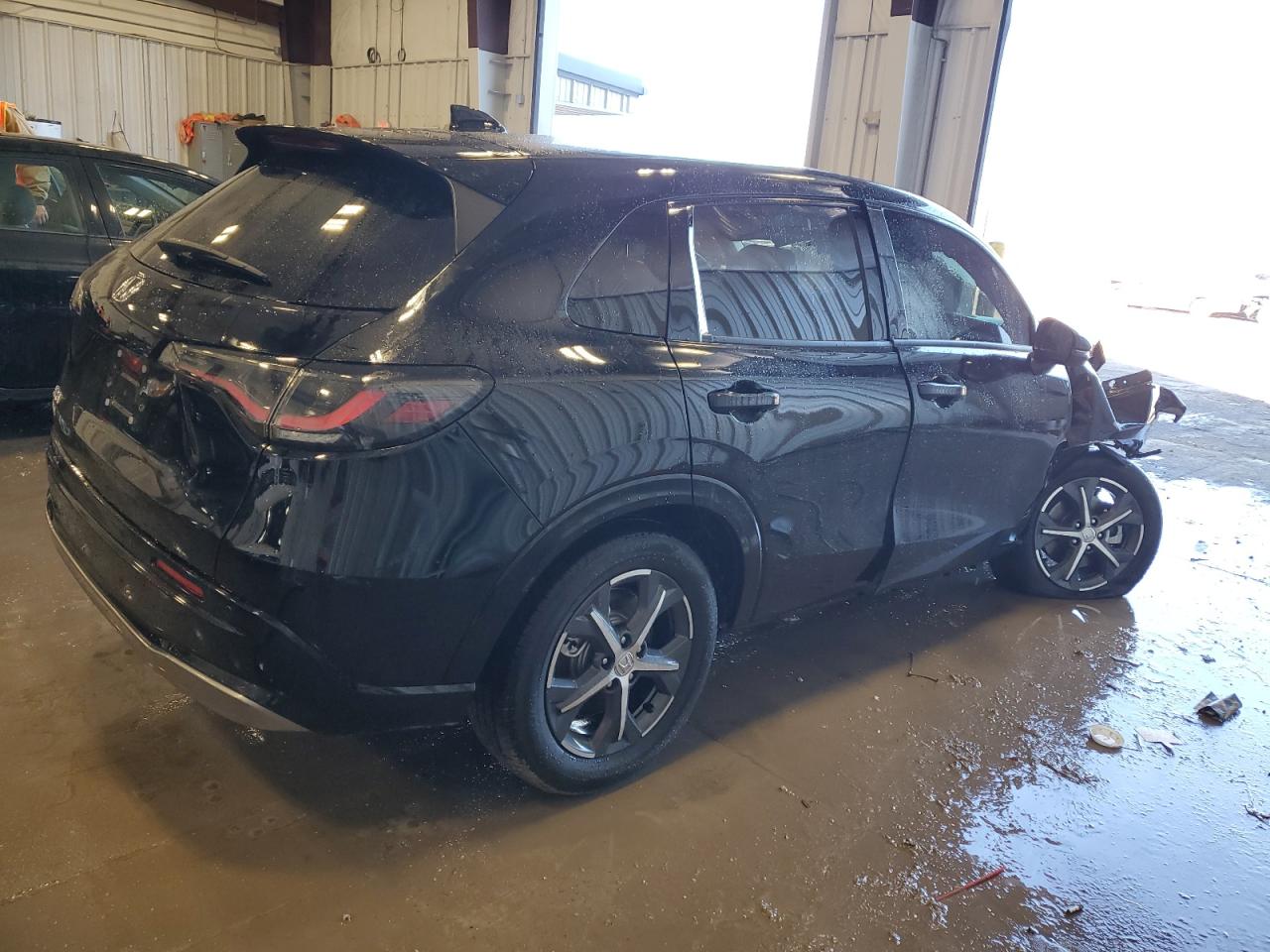 2025 Honda HR-V VIN 3CZRZ2H74SM731230 Copart auction photo, front end / side damage thumbnail 3