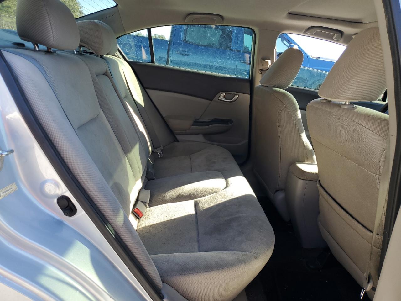 2012 Honda Civic VIN 19XFB2F89CE021521 Copart auction photo, all over damage thumbnail 10