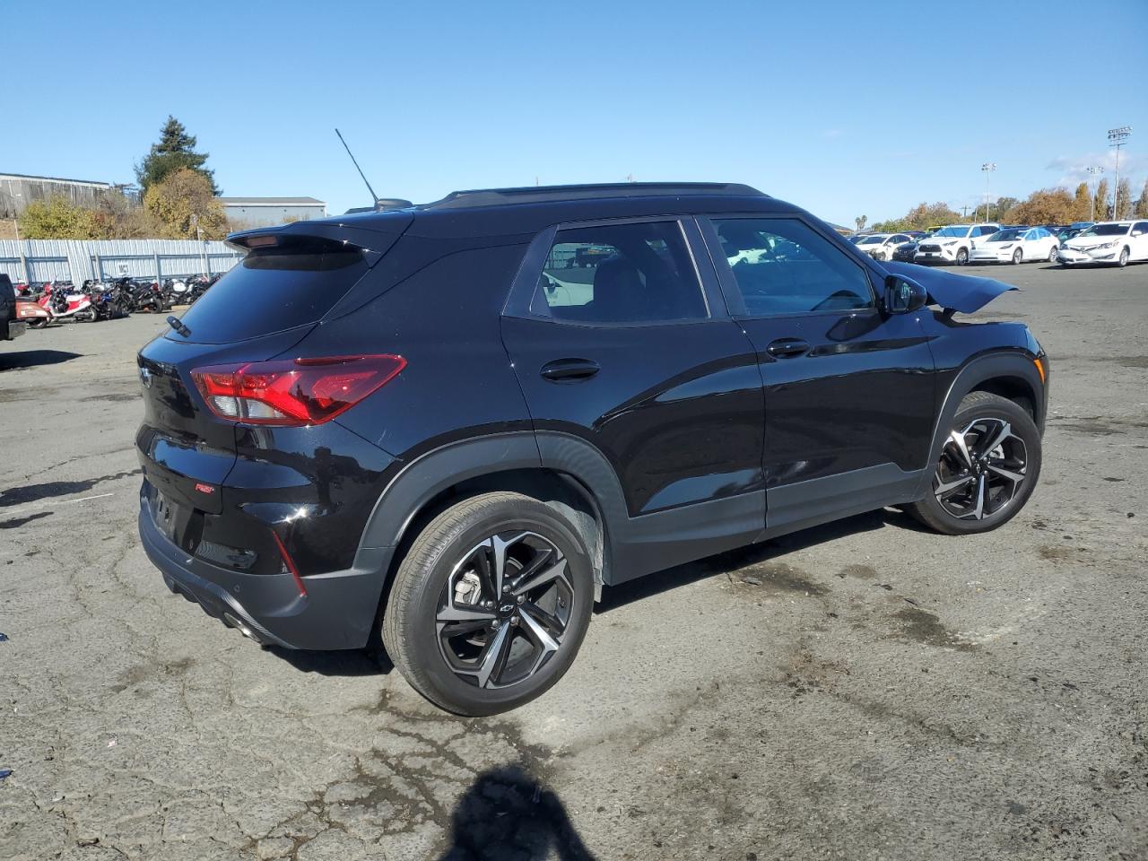 2022 Chevrolet TrailBlazer VIN KL79MTSL2NB138409 Copart auction photo, front end damage thumbnail 3