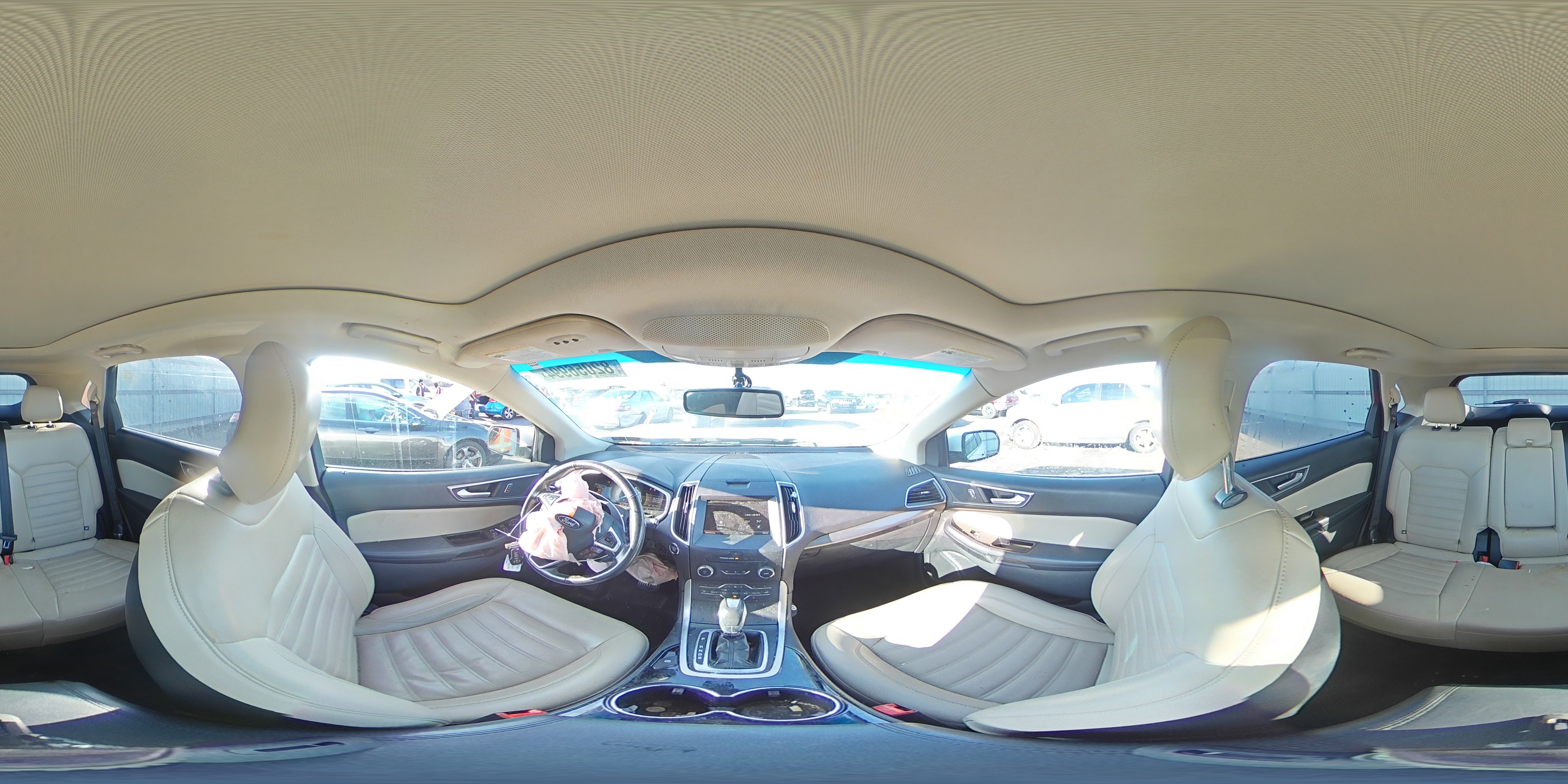 2015 Ford Edge VIN 2FMPK4J83FBB07583 Copart auction photo, front end damage thumbnail 13
