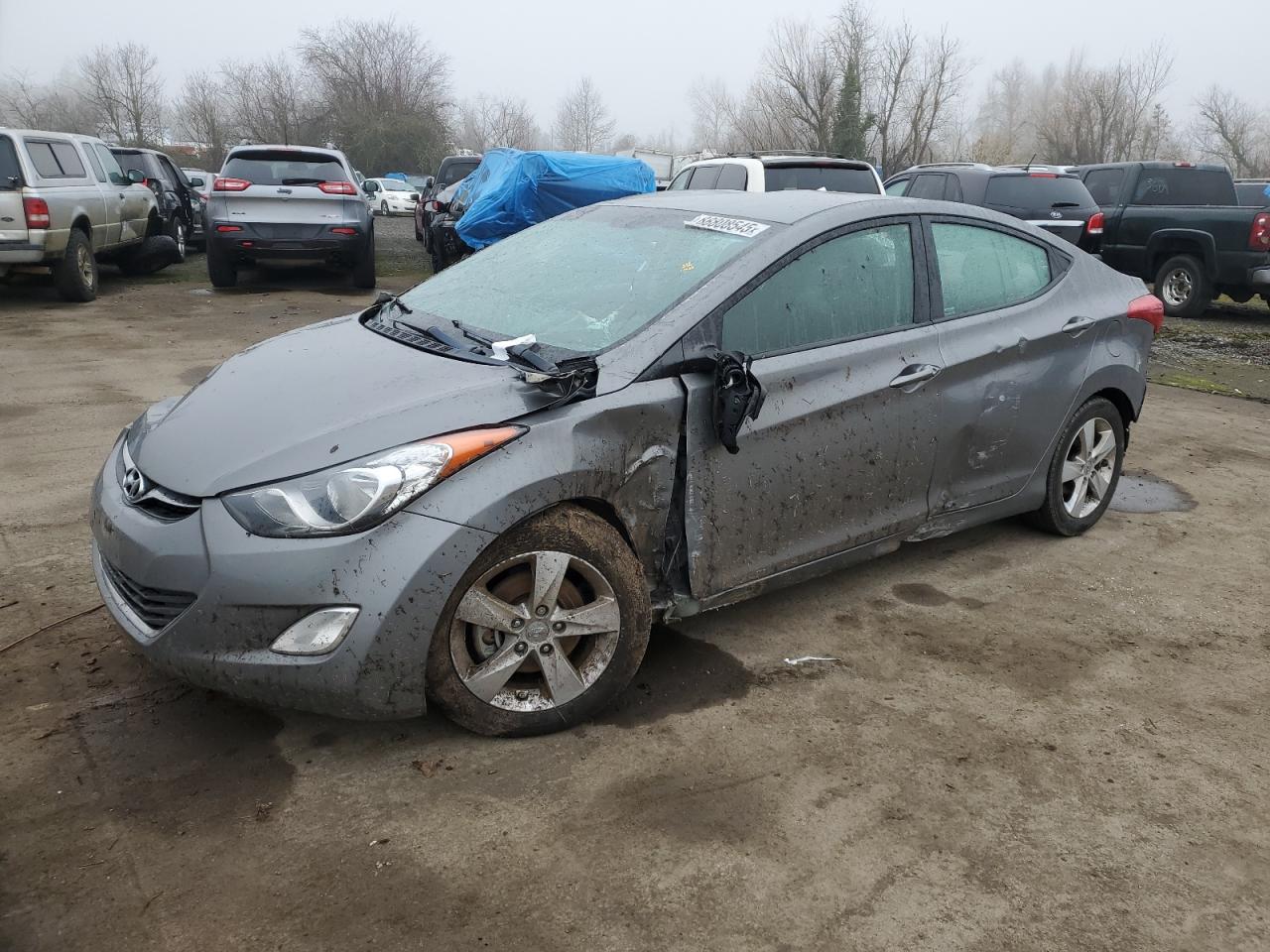 2013 Hyundai Elantra VIN 5NPDH4AE9DH333401