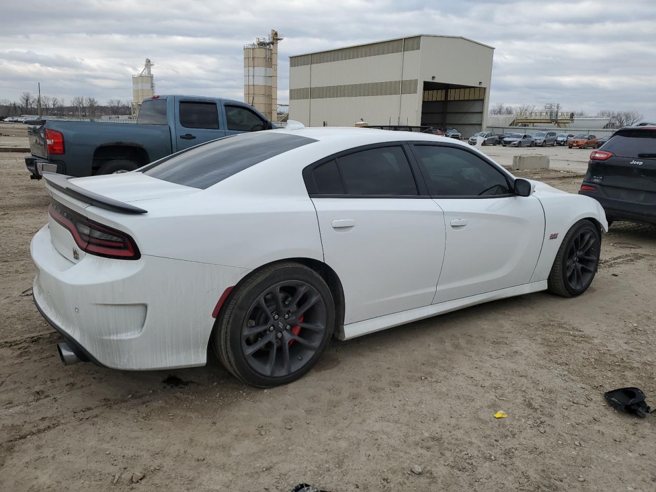 2020 Dodge Charger VIN 2C3CDXGJ9LH231959 Copart auction photo, undercarriage / front end damage thumbnail 3